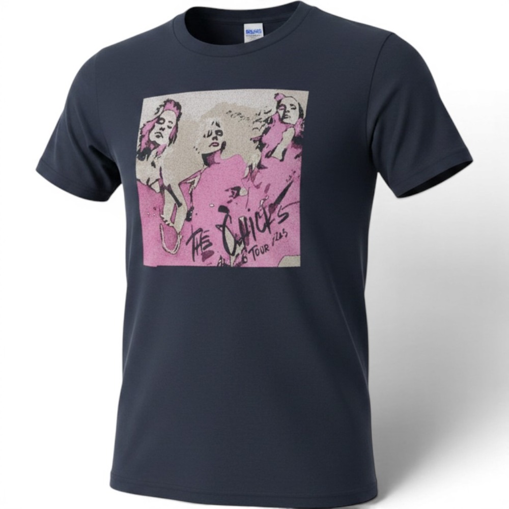 The‎ Chicks Tour 2023 Band T Shirt Unisex Medium Navy Blue Concert Graphic Tee
